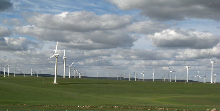 张北风电观光塔